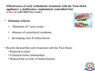 EARLY VERSUS LATE ORTHODONTIC TREATMENT.pptx