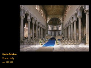 Santa Sabina Rome, Italy ca. 422-432 