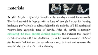Ear molds | PPTX