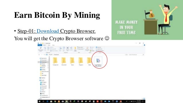 Earn Bitcoin By Using Crypto Browser - 
