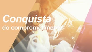 Conquista
do comprometimento
 