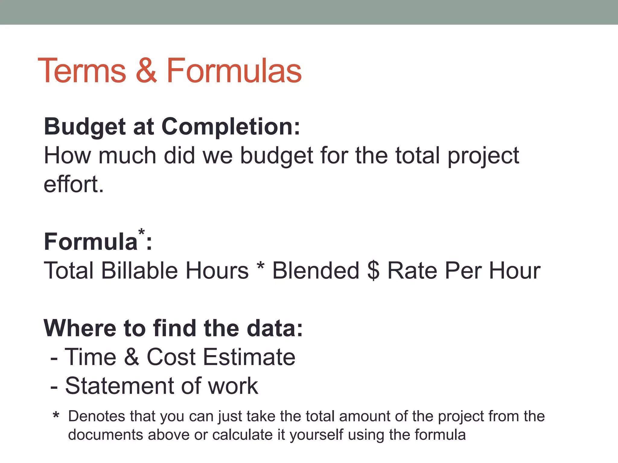 Earned Value Management | PPTX