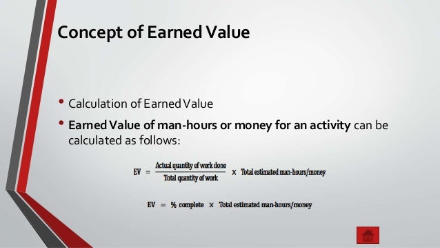 Earned value management