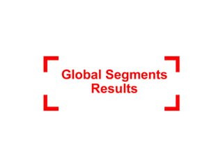 Global Segments
Results
 