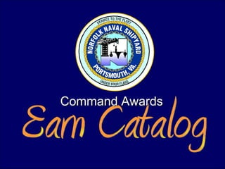 Earn Catalog Command Awards 