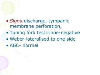 ear disorders | PPTX