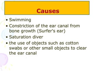 Embedded Object Ear ear disorders | PPTX