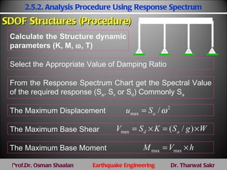 Response Spectrum Structural Engineering Earth 0205-response spectrum | PPS