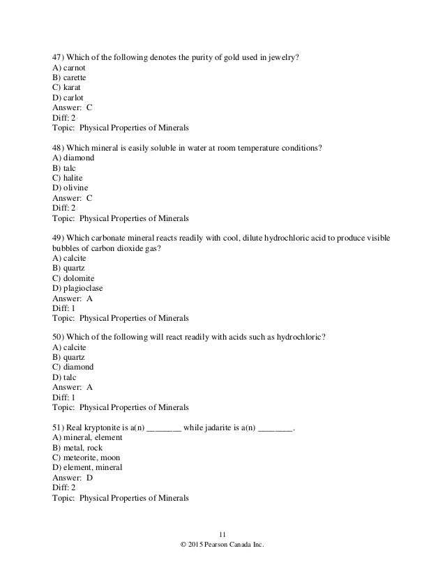 Earth An Introduction To Physical Geology Canadian 4th Edition Tarbuc