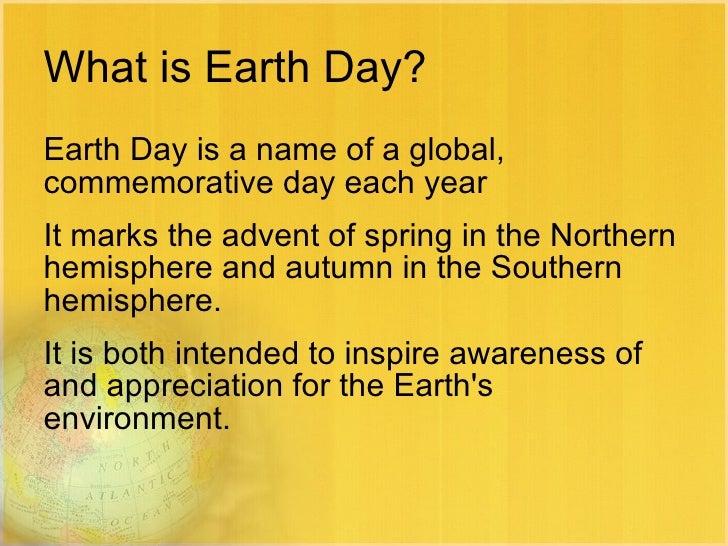 what is day free earth day powerpoint presentation template what is day free earth day powerpoint presentation template