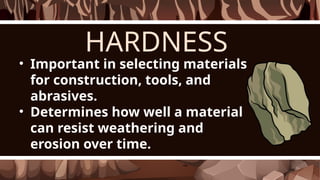 Comprehensive Overview of Earth Materials: Rocks, Minerals, Soil, and ...