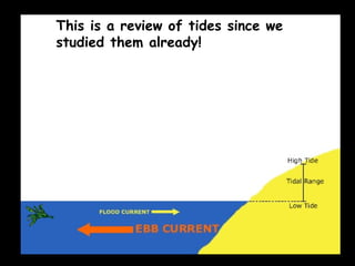 This is a review of tides since we studied them already!                                                                                                                                   