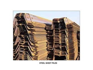STEEL SHEET PILES 
