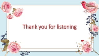 Thank you for listening
 