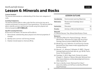 EARTH AND LIFE SCIENCE .pdf SHS MDOULE AND GUIDE | PDF