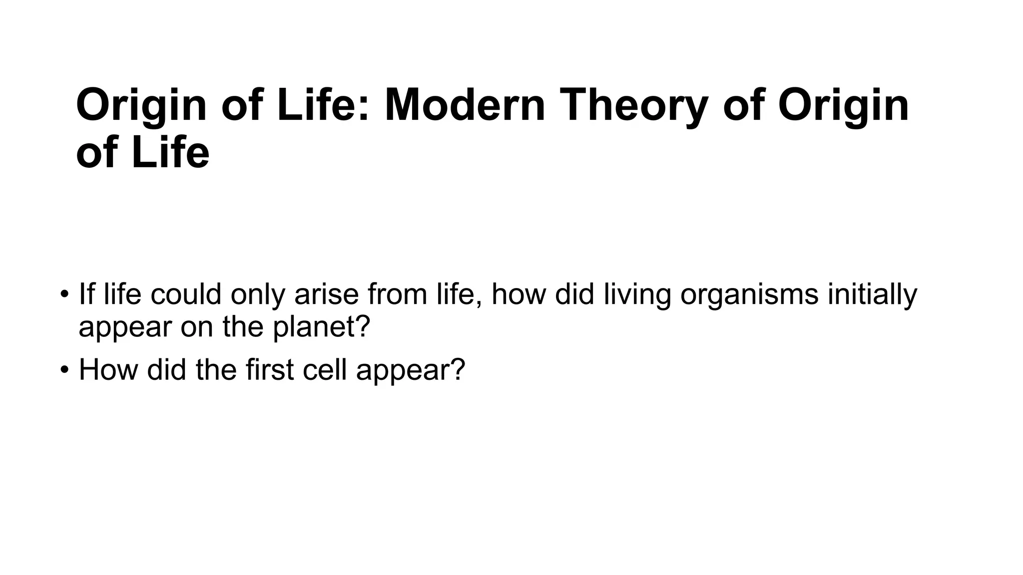 Evolving Concept of Life Based on Emerging Pieces of Evidence.pptx
