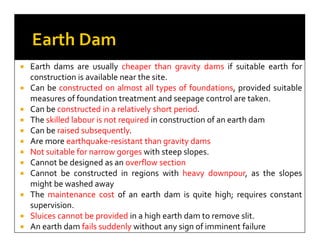 Earth and rockfill dams