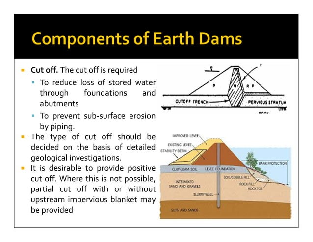 Earth and rockfill dams | PDF