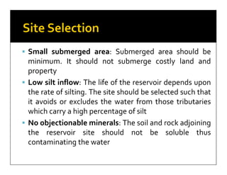 Earth and rockfill dams