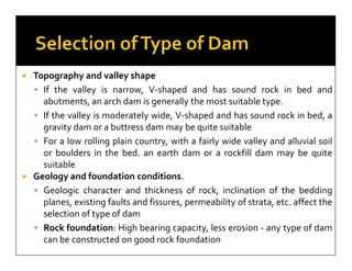Earth and rockfill dams