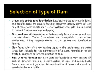 Earth and rockfill dams