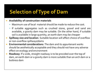 Earth and rockfill dams