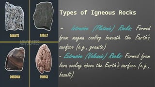 Morphing Rocks HOW IGNEOUS, SEDIMENTARY, AND METHAMORPHICS ROCKS ARE FORM.pptx