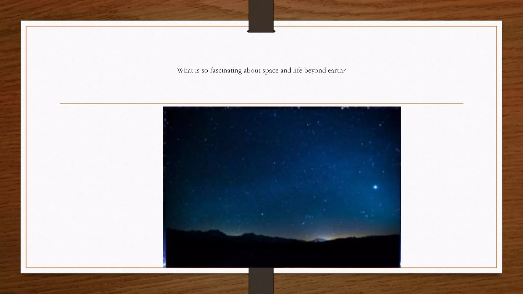 Earth and space | PDF