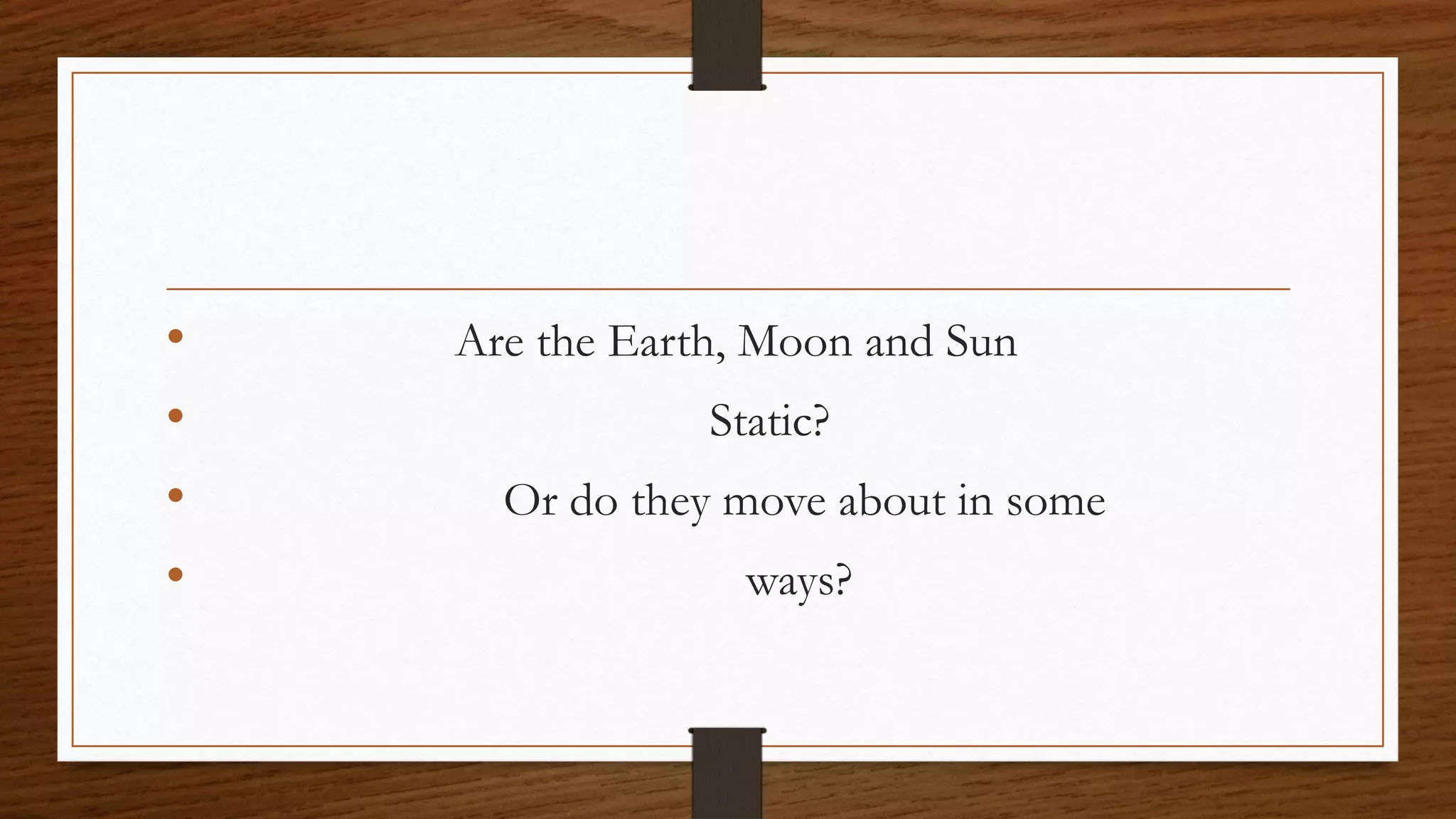 Earth and space | PDF