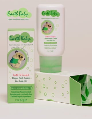Earth baby diaper rash cream