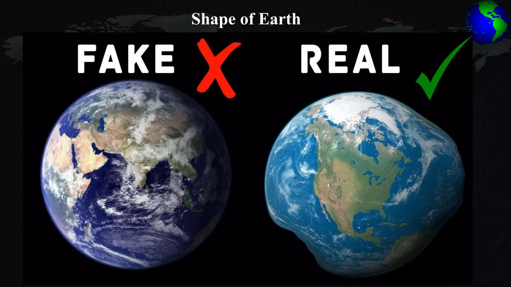 Shape of Earth
 