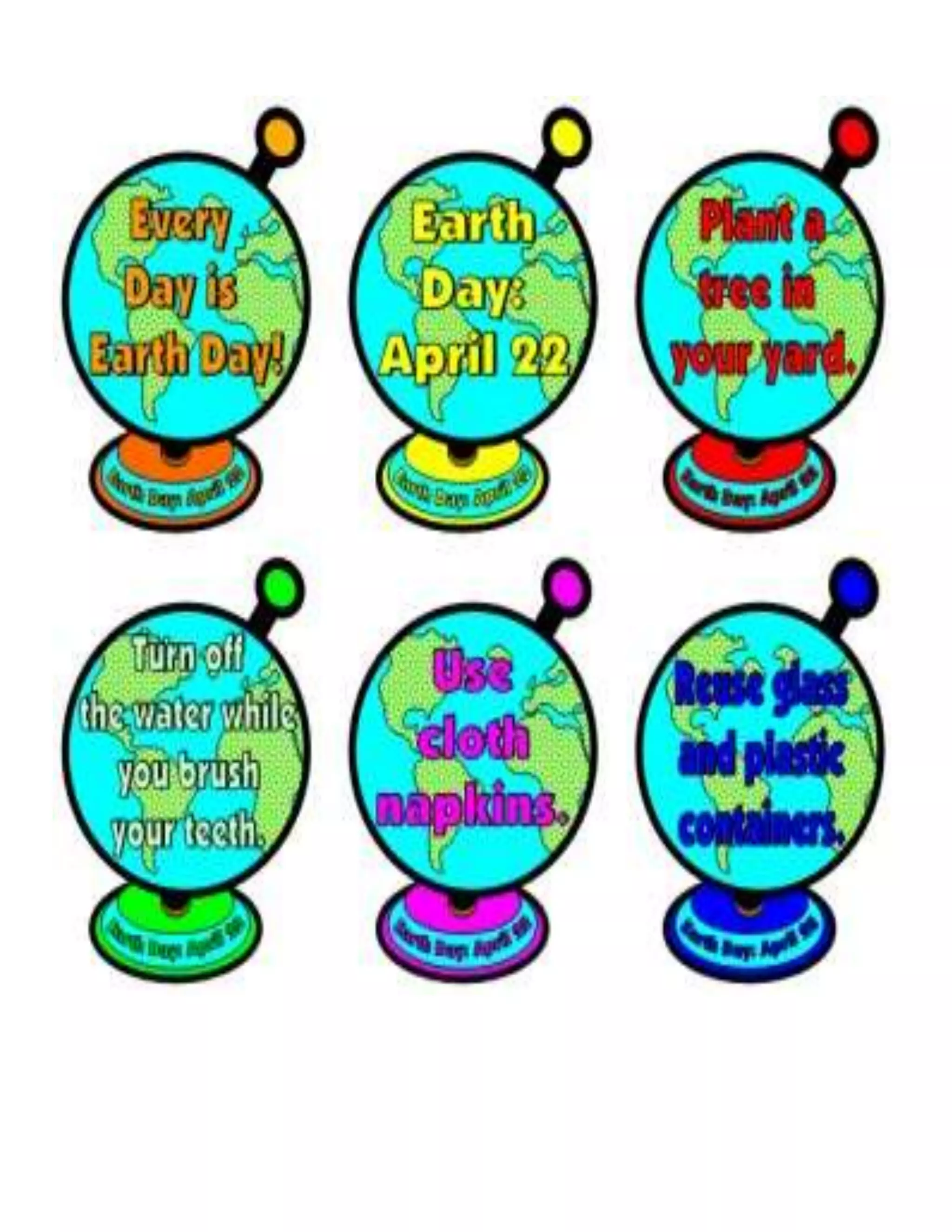 Earth day Facts for Kids www.makemegenius.in