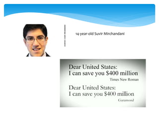 14-year-old Suvir Mirchandani
 