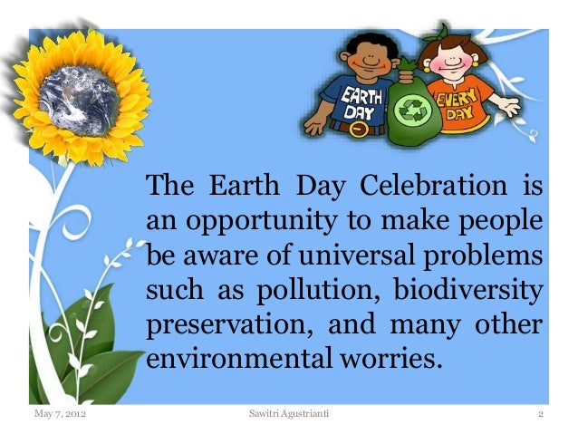 what is earth day presentation
