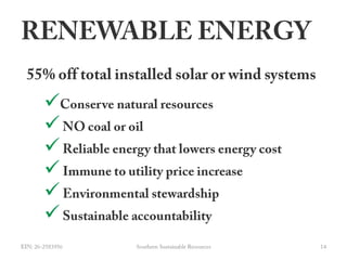 Reduce emissions of GHGs