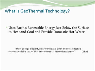 Geothermal Basics Presentation | PPT