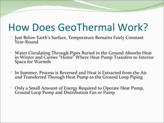 Geothermal Basics Presentation | PPT