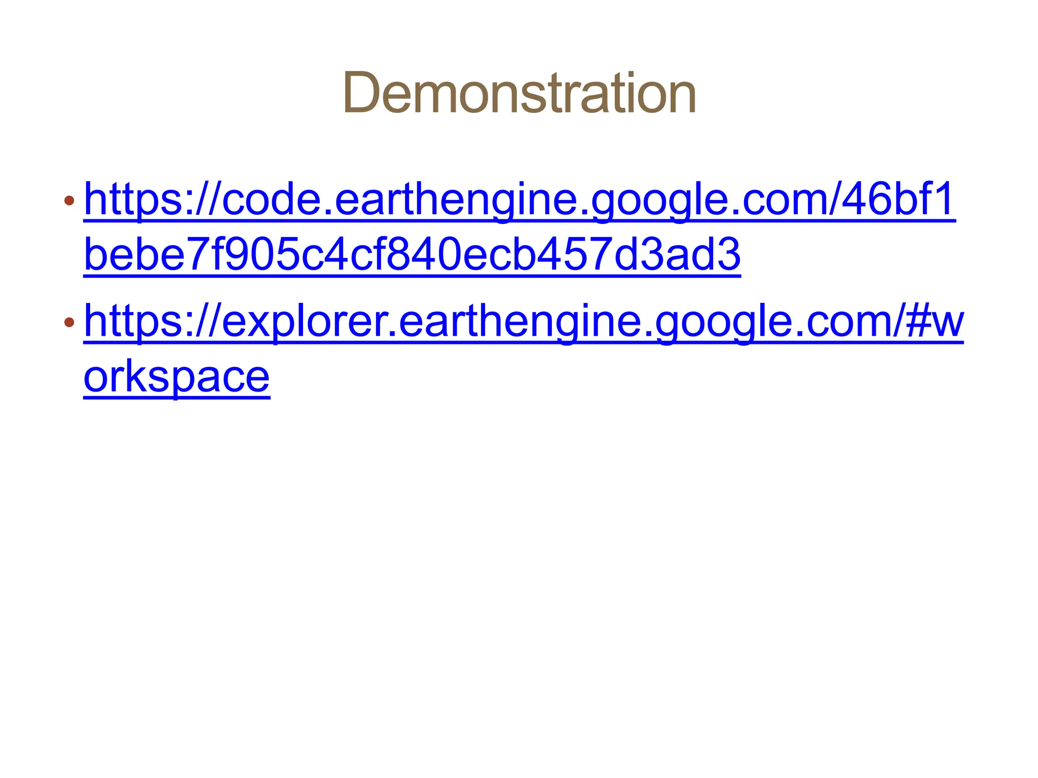 GOOGLE EARTH ENGINE DOCUMENTATION PDF visual data 3
