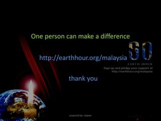 Earth Hour Malaysia