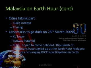 Earth Hour Malaysia