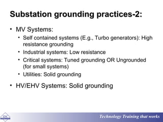 earthing of power system and installations.ppt