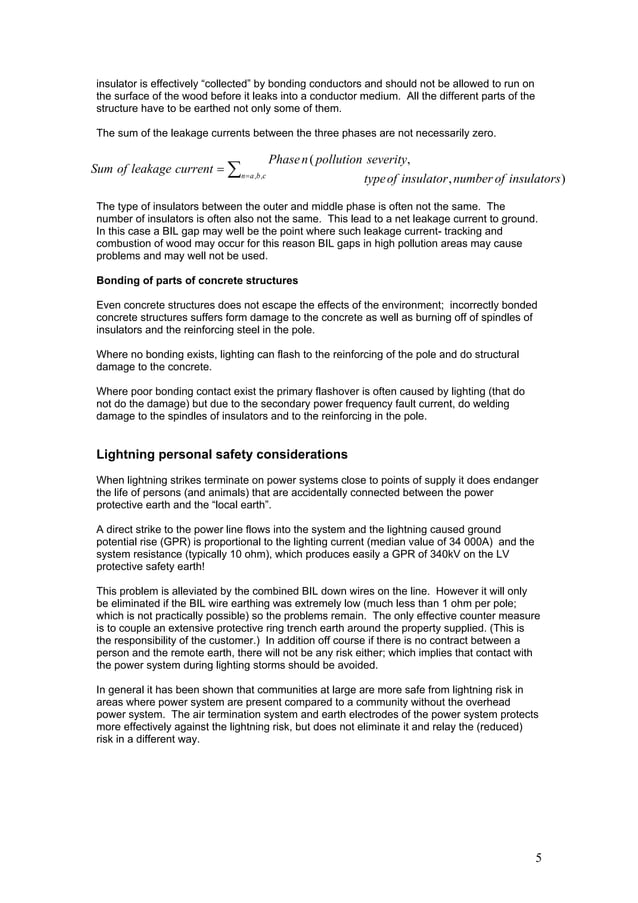 Earthing of mv and lv distribution lines | PDF