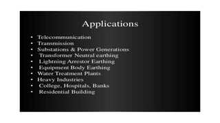 Electrical Earthing and types | PPTX