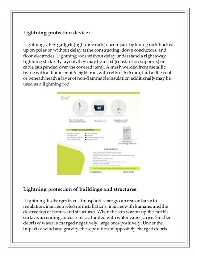 Earthing and lightning protection | DOCX