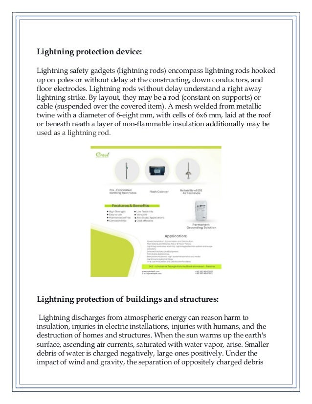 Earthing and lightning protection | PDF