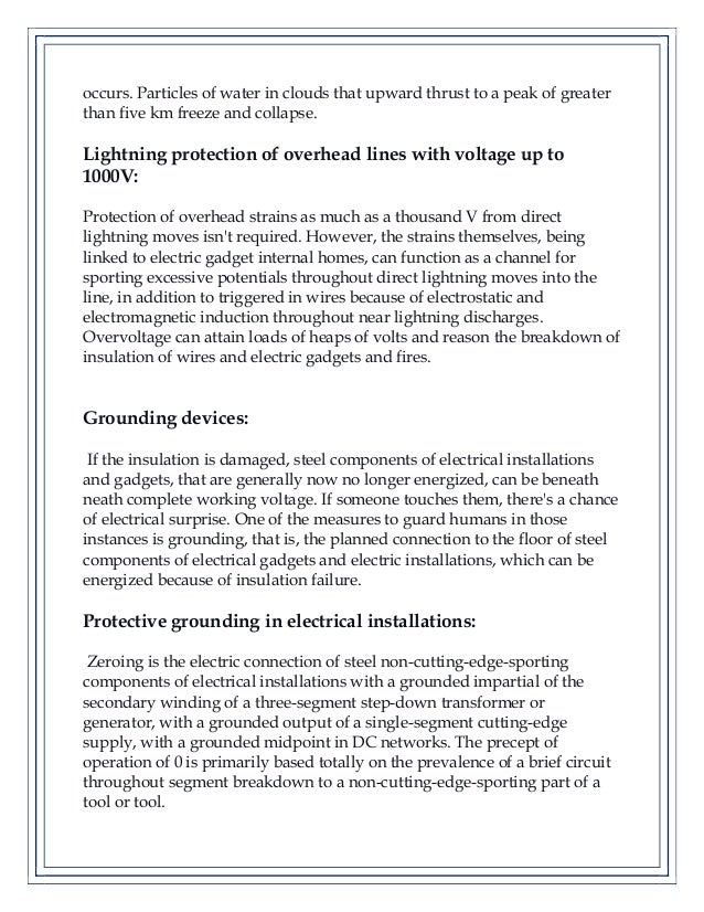 Earthing and lightning protection | PDF