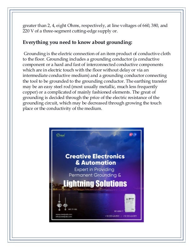 Earthing and lightning protection | PDF