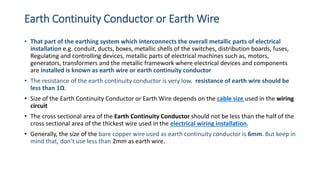 Earthing & grounding difference | PPTX