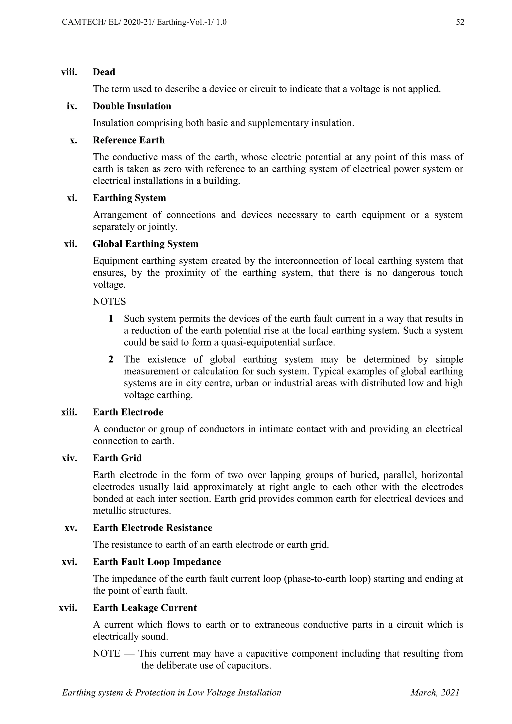 Earthing System and Protection in LV Installations_Vol-1_Basics of ...