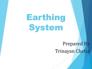 Earthing
System
Prepared By
Trinayan Chetia
 